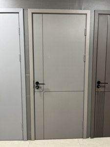 Porte intérieure moderne en MDF, bois composite imperméable pour appartements, hôtels, salles de bain, chambres à coucher - Prix - Product Image 5