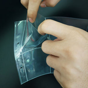 ที่กำหนดเองแสดงบัตรหนังสือหน้าภายในกระเป๋าที่ชัดเจนหน้าบัตรแขน (โรงงาน) - Product Image 3