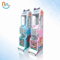 Joy2fun Mini machine à griffes professionnelle de bureau, à monnayeur, en acrylique, avec logo personnalisé, pour petits prix