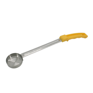 Cuillère à sauce à pizza à fond plat à long manche en acier inoxydable 201 commercial - Product Image 3