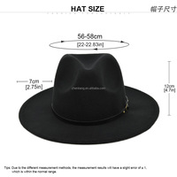 Chapeaux fédora pour hommes et femmes, large bord, en feutre, Panama, décontracté, Jazz, soleil, collection