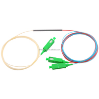 Répartiteur de fibre optique à ratio 10/90 20/80 30/70 40/60 50/50 5/95 ftth 1x2 1x3 2/3 voies fbt