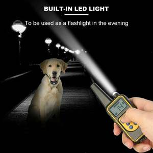 2624ft दूरस्थ कुत्ते प्रशिक्षण कॉलर 0-99 समायोज्य सदमे कंपन बीप द्वारा हल्के जलरोधी पालतू जानवर प्रशिक्षण कॉलर - Product Image 5