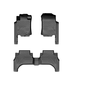 Alfombrillas de Coche con Logotipo, Alfombrillas de TPE para Todo Clima, Revestimientos para el Suelo del Coche para Mitsubishi Triton L200 - Product Image 2