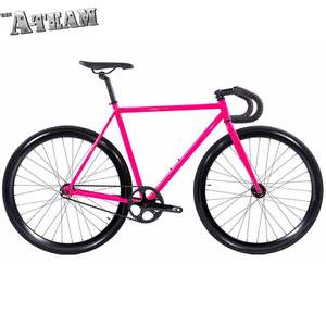 700C <span class=keywords><strong>Fixie</strong></span> Bike CE Certificado Acero de alto carbono-Bicicleta de carretera de piñón fijo de velocidad única para carreras urbanas (4C) al por mayor - Product Image 5