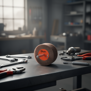 Disque à lamelles abrasif Ttake 30x10 mm, tige de 6 mm, grain 240 pour le meulage - Product Image 3