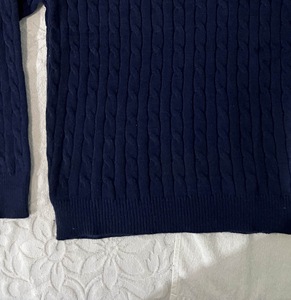 Áo len chui đầu thêu logo chất lượng cao RA l Logo cổ tròn Ralph Jacquard dệt kim nam Lauren - Product Image 6