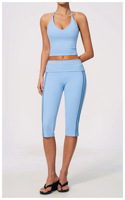 Vêtements de sport modestes pour femmes : Débardeur d'entraînement, Ensemble pantalon capri et Pantalon droit