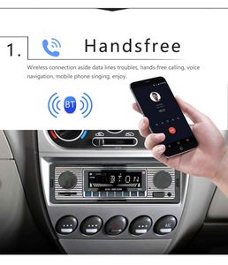 Henmall Radio de Coche 1Din 12V-24V Clásico con FM, USB, AUX, Bluetooth, Reproductor <span class=keywords><strong>MP3</strong></span>, Estéreo, Grabadora y Transmisor FM Promocional - Product Image 5