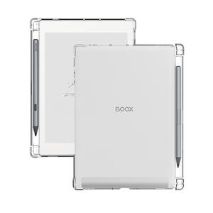 Étui transparent pour tablette <span class=keywords><strong>Onyx</strong></span> <span class=keywords><strong>Boox</strong></span> <span class=keywords><strong>Note</strong></span> X5 Mini 8,7 pouces, ajustement fin, léger, coque arrière transparente en TPU souple avec porte-stylet - Product Image 2
