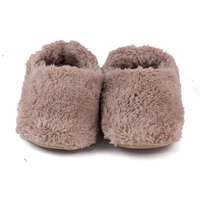 2024 femmes populaire en peluche hiver chaud maison intérieur sol chambre anti-dérapant chaussons bottes pantoufles avec doublure Sherpa