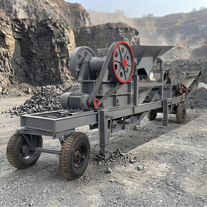Concasseur <span class=keywords><strong>à</strong></span> mâchoires mobile portable <span class=keywords><strong>à</strong></span> bas prix, 100-500 tonnes par heure, petit concasseur de pierres diesel, prix d'usine - Product Image 2