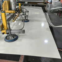 Feuille de plastique d'ingénierie PP de haute qualité, bonne résistance à la traction, finition brillante, qualité alimentaire, résistante aux UV, service de découpe sur mesure