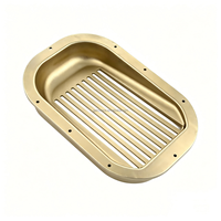 Muschelförmiger Rumpfsieb aus Messing, 1-4 Zoll Wasseransaugöffnung, Marine-Hardware