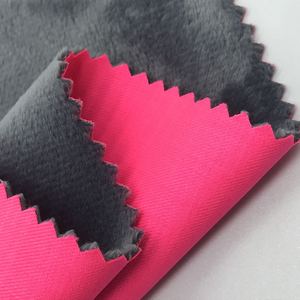 Tela elástica de sarga de poliéster para niños, membrana de tpu laminada, micropolar - Product Image 4