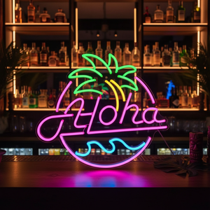 Enseigne néon LED personnalisée, design gratuit, livraison rapide, IP65, sans MOQ, dropshipping pour chambre, fête d'anniversaire, décoration de maison, mariage - Product Image 1