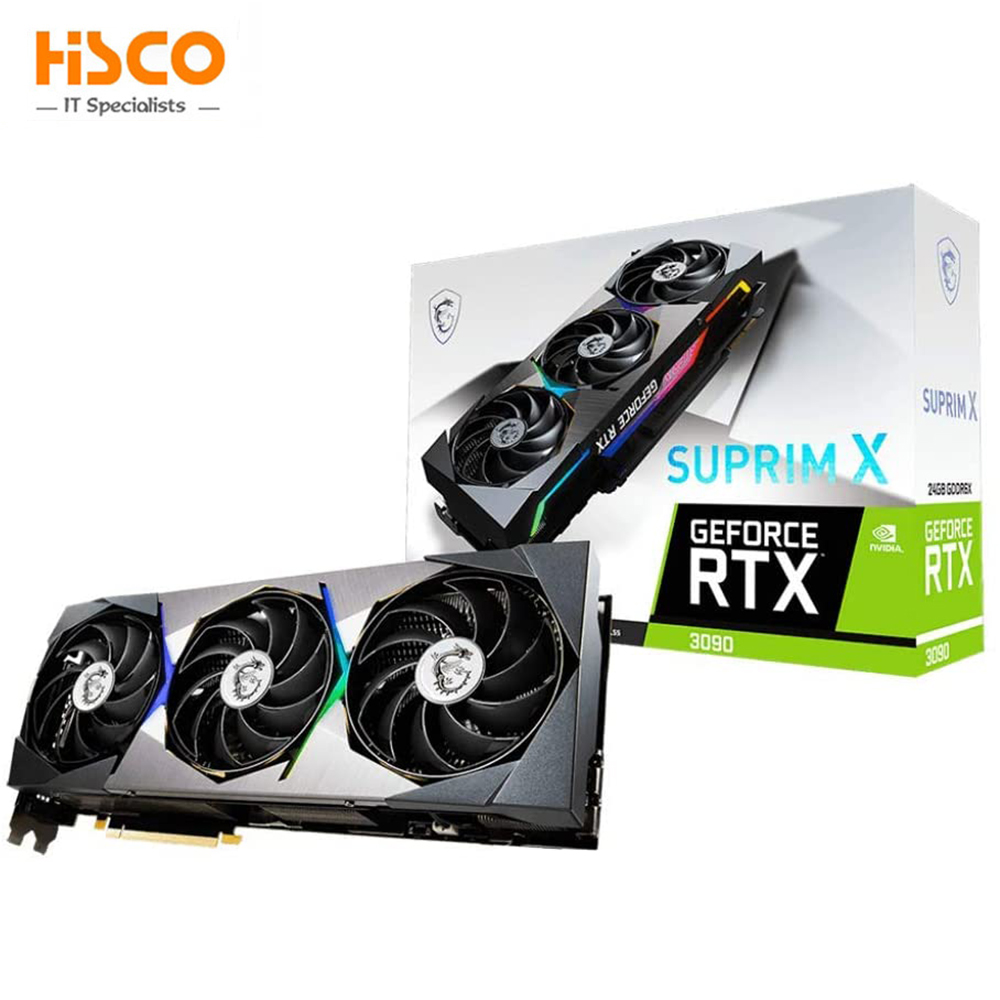 Видеокарта RTX 3090 GDRR6X, 24 Гб, 384 бит, 1875 МГц