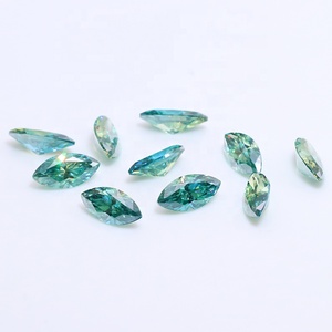 Yingma Wholesale Mossanite Natural Color <strong>Excellent</strong> Cut Moissanite <strong>Loose</strong> <strong>Diamond</strong> Gemstone VVS1 Green Marquise Moissanite Stones - Product Image 3