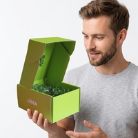 Boîtes d'expédition en carton ondulé recyclables personnalisées pour l'emballage cosmétique, vernis à ongles, huile et shampoing