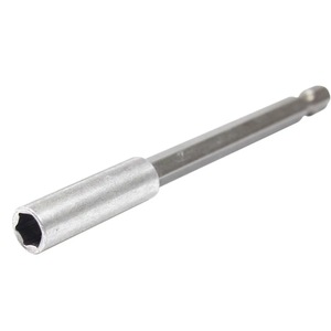 ก้านต่อเจียวยซุน 100 มม. สีเงิน อะแดปเตอร์ดอกสว่าน สำหรับใช้กับสว่านไฟฟ้า - Product Image 2