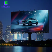 Panneau mural LED IP67 étanche 3D P10mm de haute qualité pour l'affichage numérique de la publicité extérieure à usage externe