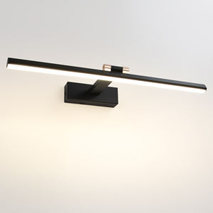 Modern 40cm Black Gold LED Wall Lamp 6W Mirror <b>Front</b> <b>Light</b> <b>for</b> Bedroom Washroom Bathroom Hotel - Product Image 2