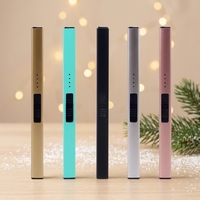 Nouveau design de briquet plasma, briquet électrique pour bougie avec affichage LED de la batterie, allumage électrique à arc pour bougie