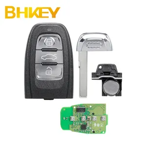 For Audi A4 RS4 A5 S5 A6 A7 A8 Q5 3 Buttons Full smart key 315 433 868Mhz PCF7945AC 4G0959754F 4G0959754J 8T0959754F 4H0959754F