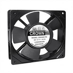 Ventilateur axial AC Crown 4028 S1 avec roulement à billes et pales en plastique, personnalisable OEM/ODM, électrique pour usage professionnel - Product Image 1