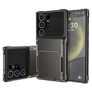 Étui portefeuille coulissant pour carte <span class=keywords><strong>de</strong></span> crédit pour <span class=keywords><strong>Samsung</strong></span> <span class=keywords><strong>Galaxy</strong></span> Note 9 Note 10 Note 20 Ultra <span class=keywords><strong>S7</strong></span> S8 S9 Plus S10 Plus S20 - Product Image 6