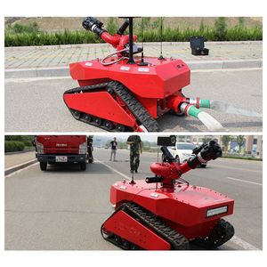 Robot de lutte contre les incendies en alliage d'aluminium durable pour les incendies de classe A et l'utilisation industrielle - Product Image 5