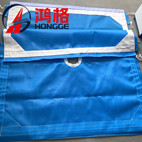 Feutre filtrant industriel en polyester à surface lisse de haute qualité, tissu filtrant à air facile à nettoyer, résistant à l'usure, cadre en plaque, marque Hongge