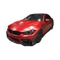 Pour BMW M3 M4 F80 F82 Kit de carrosserie en fibre de carbone M3 M4 F80 F82 mise à niveau Style MAD diffuseur de lèvre avant en fibre de carbone becquet
