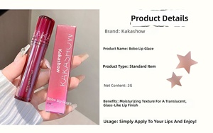 ลิปกลอสกันน้ำวีแกนแบบผลิตภายใต้แบรนด์ส่วนตัว ขายส่งจำนวนมาก คุณภาพสูง ติดทนนาน ลิปสติกบำรุงริมฝีปาก ลิปบาล์มแบบกำหนดเองได้ - Product Image 5