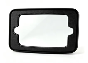 Fabric-Backed Multi-Functional Child Observation <b>Mirror</b> <b>Acrylic</b> Glass, Soft Textile Cover, Rear Seat Baby <b>Mirror</b> - Product Image 2