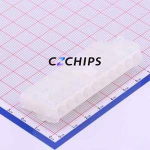 HX63080-10R Housing (Wire-to-Board / Wire-to-Wire) P=6.35mm Connector 1x10P 6.35mm 1 10 - Product Image 1