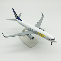 Modèle d'avion Boeing 737 MONGOLIAN en alliage moulé sous pression, échelle 1/200, 20 cm, prix de gros, cadeau de luxe, à vendre