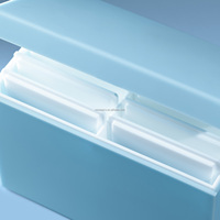 Organisateur de plateau à cils en acrylique personnalisé, boîte à cils, organisateur de tuiles à cils sans reflets