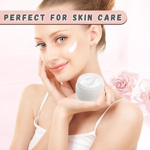Vente en gros de pots en verre de 30g à 100g avec couvercle en plastique pour crème de soin de la peau et contenants d'huile cosmétique, impression sérigraphique personnalisée - Product Image 4