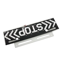 Feu arrière LED Maidsail Arrow à montage en surface, clignotant et feu stop pour remorque de moto