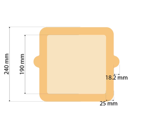 Piatti Monouso 5 Pezzi, 75 Porzioni, Grandi 9.5 Pollici, Multiuso, Riutilizzabili, Biodegradabili, 90% Meno Rifiuti, Per Casa e Viaggio, PEELWARE - Product Image 2