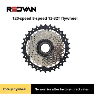 Redvan modifié 7/8/9 vitesses 13-28T/32T roue libre en acier finition nickel haute efficacité respectueux de la rue <span class=keywords><strong>120</strong></span> décibels pour la montagne - Product Image 4