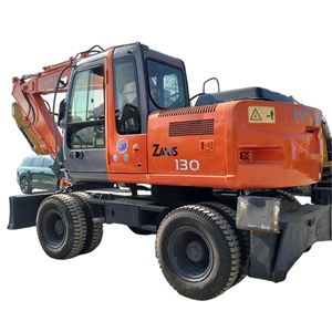 รถขุดไฮดรอลิกมือสอง HITACHI ZX130W ขนาด 13 ตัน พร้อมใบรับรอง EPA และ CE เครื่องจักรก่อสร้างงานดิน - Product Image 1