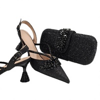 Collection Printemps 2026 : Ensemble Chaussures à Talons Hauts et Sacs à Motifs Diamantés pour Femme – Prix Abordable