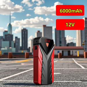 Arrancador de Coches Portátil de 12V y 6000mAh - Rescate de Emergencia y Carga de <span class=keywords><strong>Teléfono</strong></span>, Ligero y Duradero - Product Image 1
