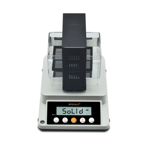 Densimètre Xingyun Gold, kit de précision 10 mg, construction en plastique, alimenté par piles, pour la mesure de la densité des solides et des liquides - Product Image 1