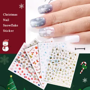 TSZS 2020 Hot Sale DIY Manicure Decal Decoration Manufacturer Polish Sticker Nail Stickers Christmas Decals Nail Art