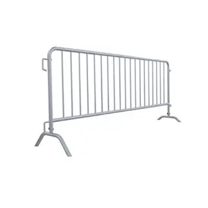 Customized Hot Dipped Galvanized Crowd Control Barrier Barricades