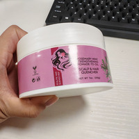Masque Capillaire Hydratant Revitalisant Profond Nuit au Chebe, Avocat et Huile de Coco pour Cheveux Bouclés