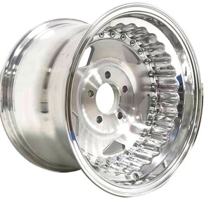 Rueda de Coche Vintage, Rin 15X8 5X127, Acero Negro Mate, <span class=keywords><strong>CONVO</strong></span> PRO CENTERLINE, Modelo Chino WT5111580 - Product Image 2